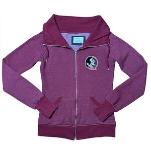 Florida State FSU Seminoles Women’s Full-zip Sweatshirt Small